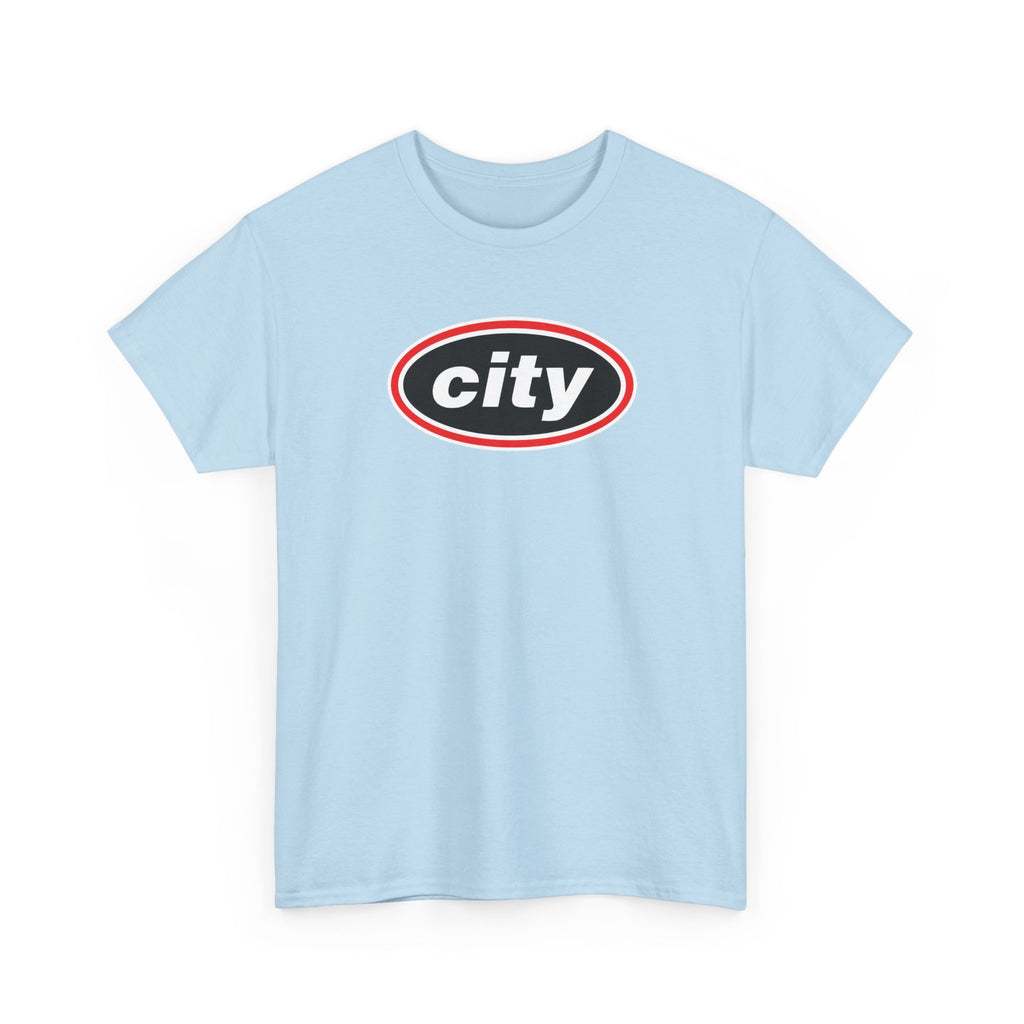 Manchester City Oasis Inspired Logo Cotton T-Shirt