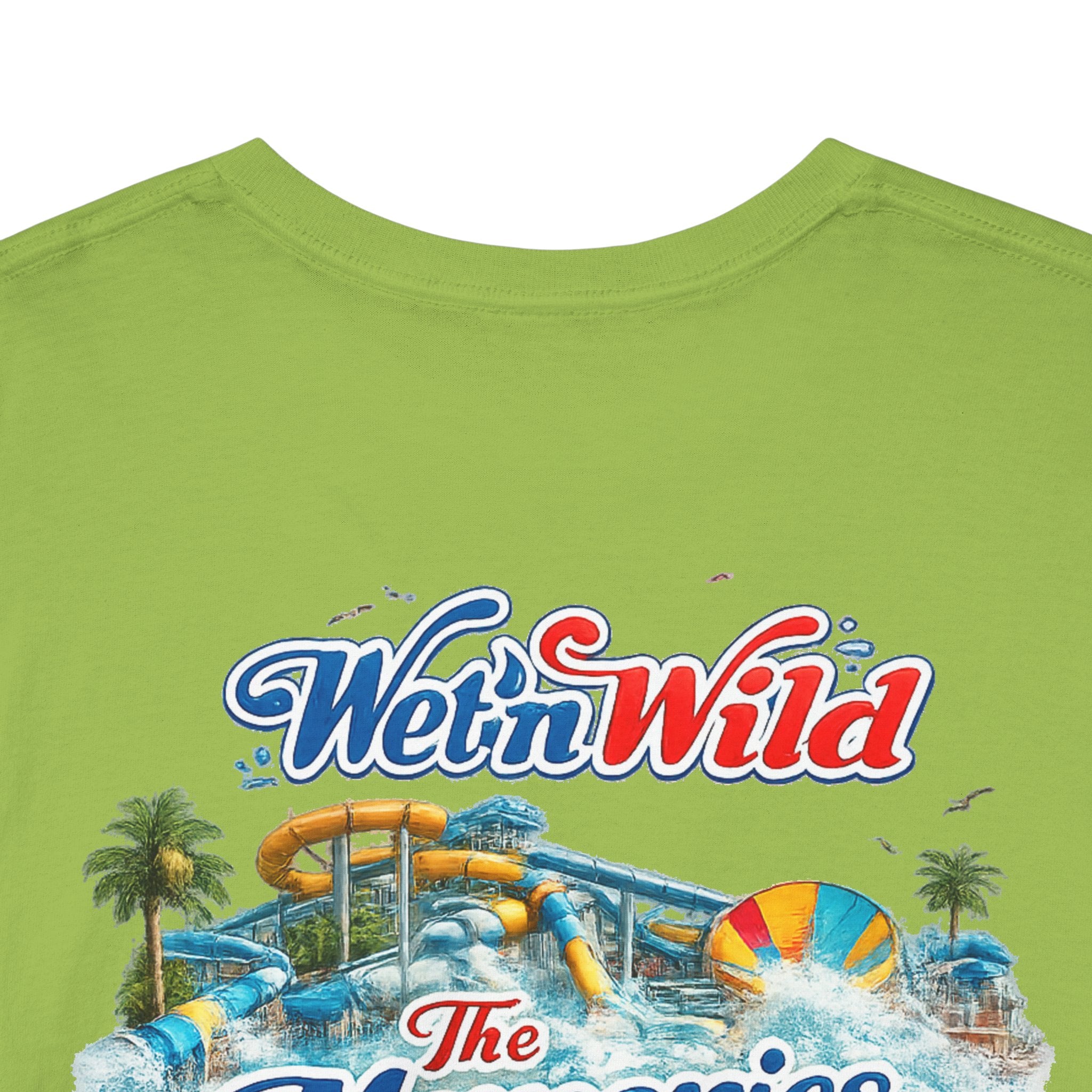 Wet 'n Wild Orlando Graphic Tee — "The Memories Live On" Retro Vacation T‑Shirt