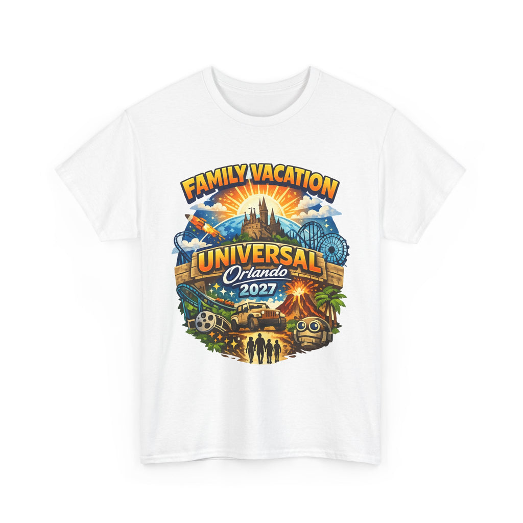 Universal Orlando 2027 Family Vacation T-Shirt