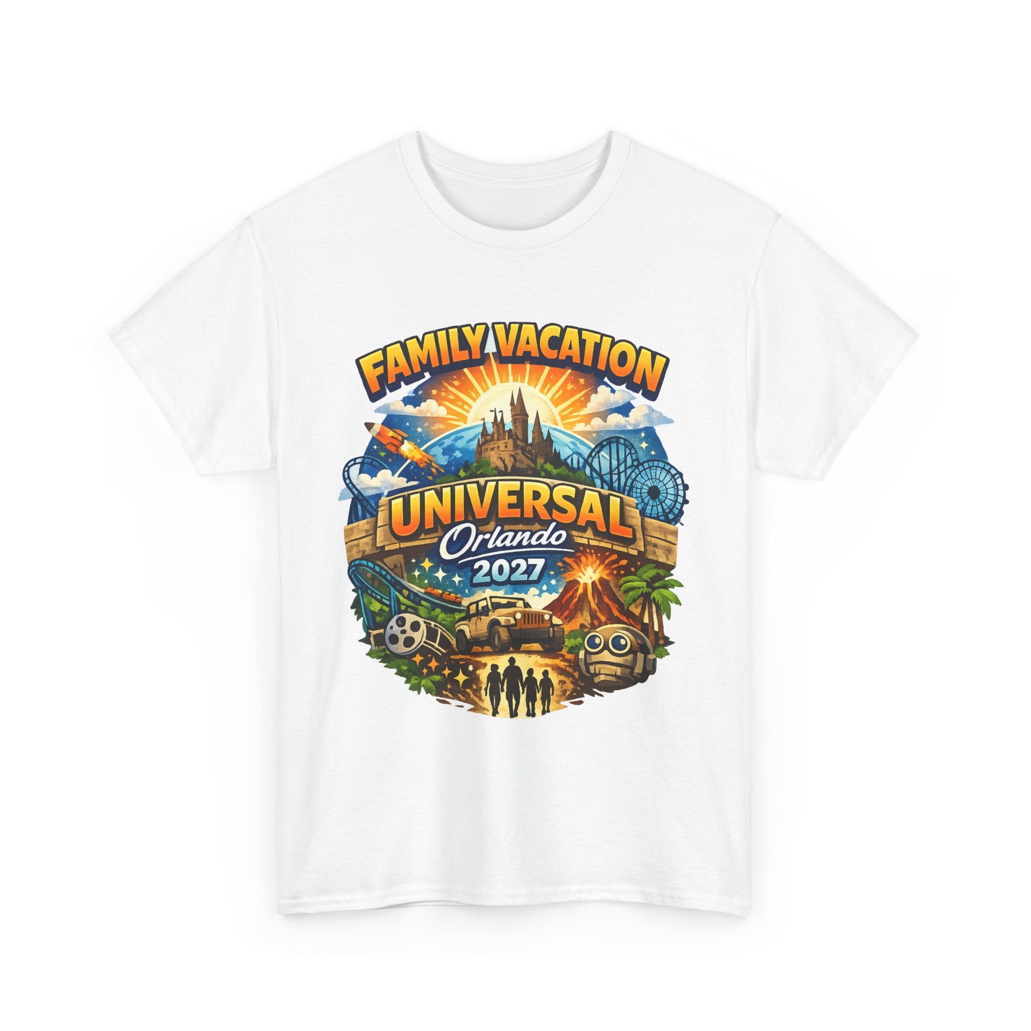 Universal Orlando 2027 Family Vacation T-Shirt