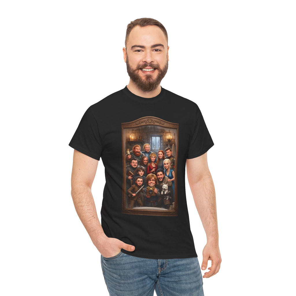 Game of Thrones Cast Portrait Inspired Cotton T-Shirt