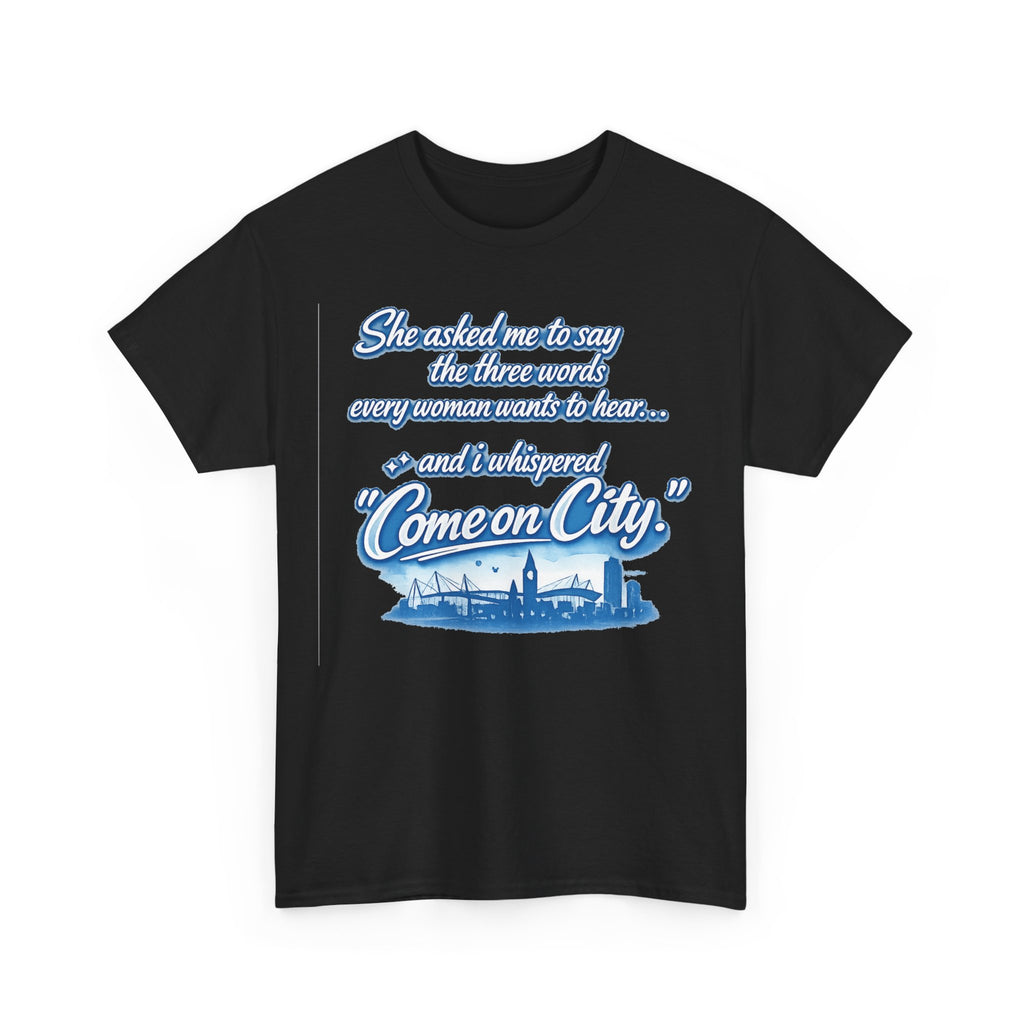 Come on City Skyline Tee — Retro Script Urban Pride T‑Shirt