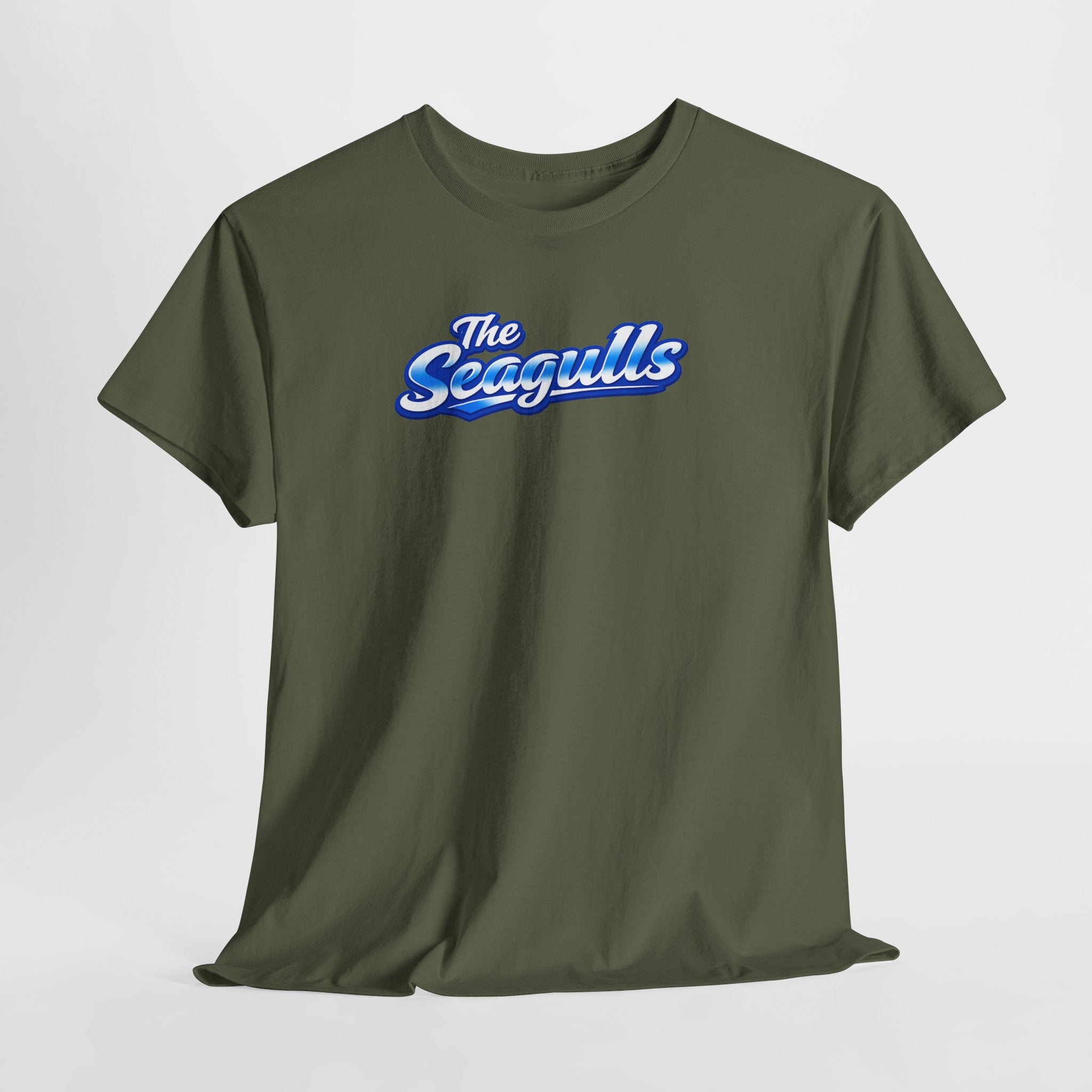 Seagulls Football Script Logo Cotton T-Shirt