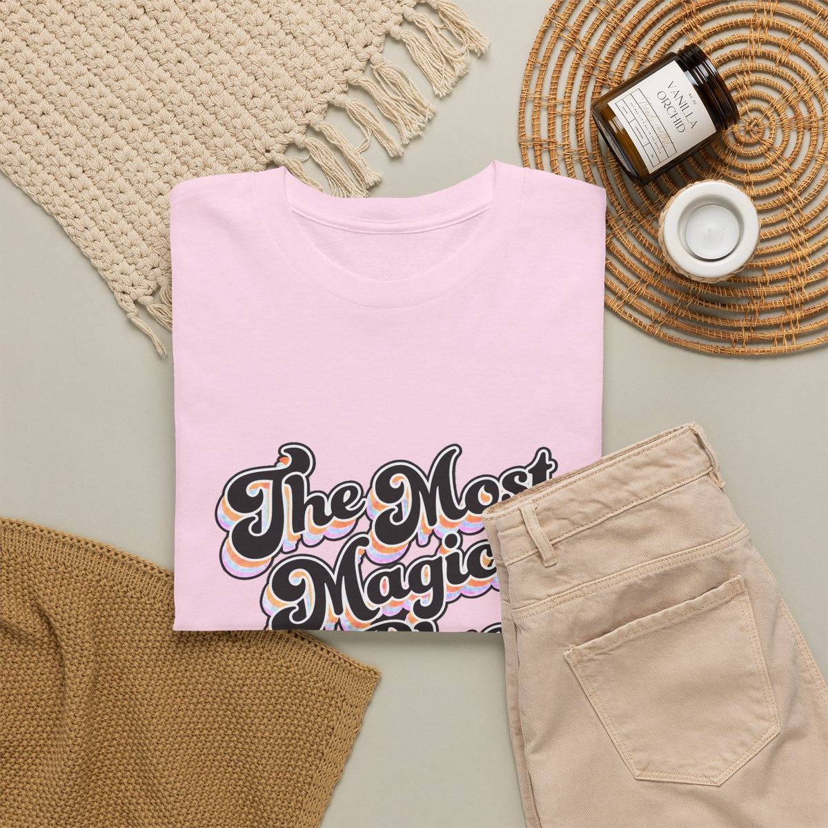 Most magical place in earth Disney inspired Unisex Heavy Cotton Tee