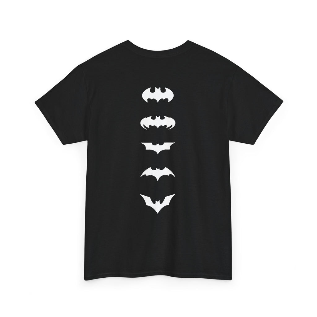 I'm Batman T-Shirt — Minimal Bat Logos Back Graphic Tee