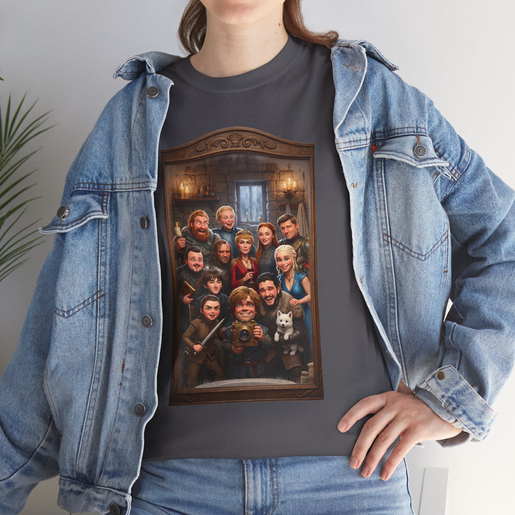 Game of Thrones Cast Portrait Inspired Cotton T-Shirt