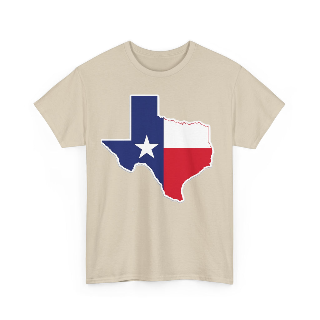 Texas Flag Outline T-Shirt — Lone Star State Pride Tee