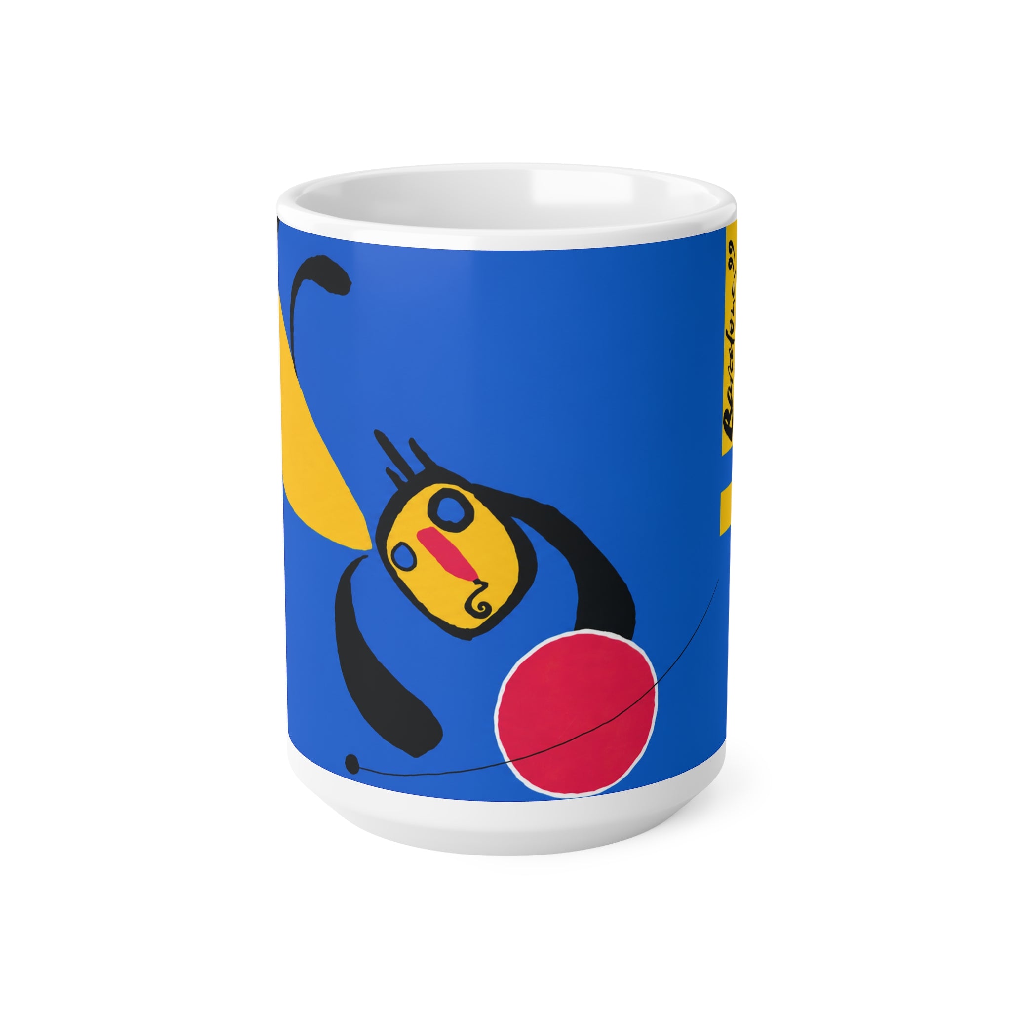 1999 Champions League FInal Programme Cover Inspired Coffee Mug — Ceramic Cup (11oz/15oz)