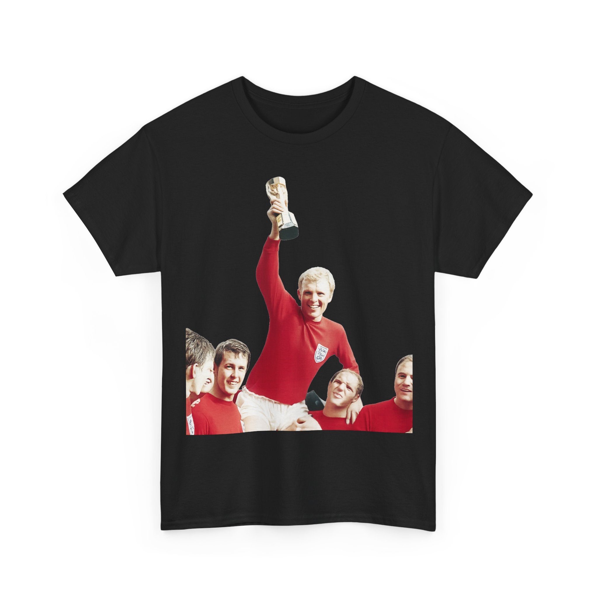 England 1966 World Cup Winners Tee — Retro Team Celebration T-Shirt