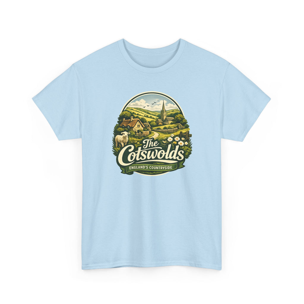 Cotswolds Vintage Landscape T‑Shirt — The Cotswolds Countryside Tee