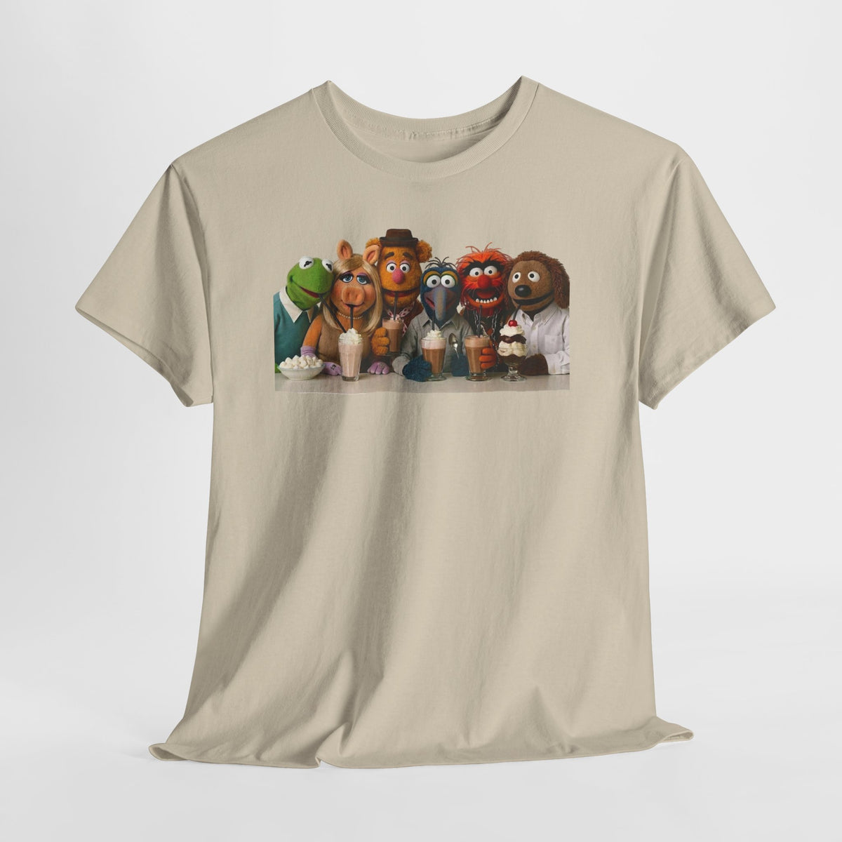 Muppet Cast Retro Poster Cotton T-Shirt
