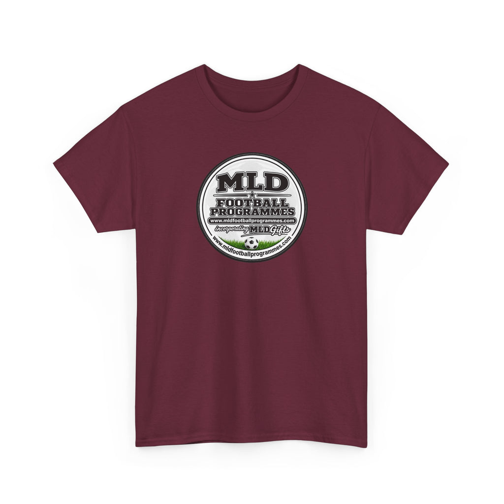 MLD Football Programmes Vintage Logo Cotton T-Shirt