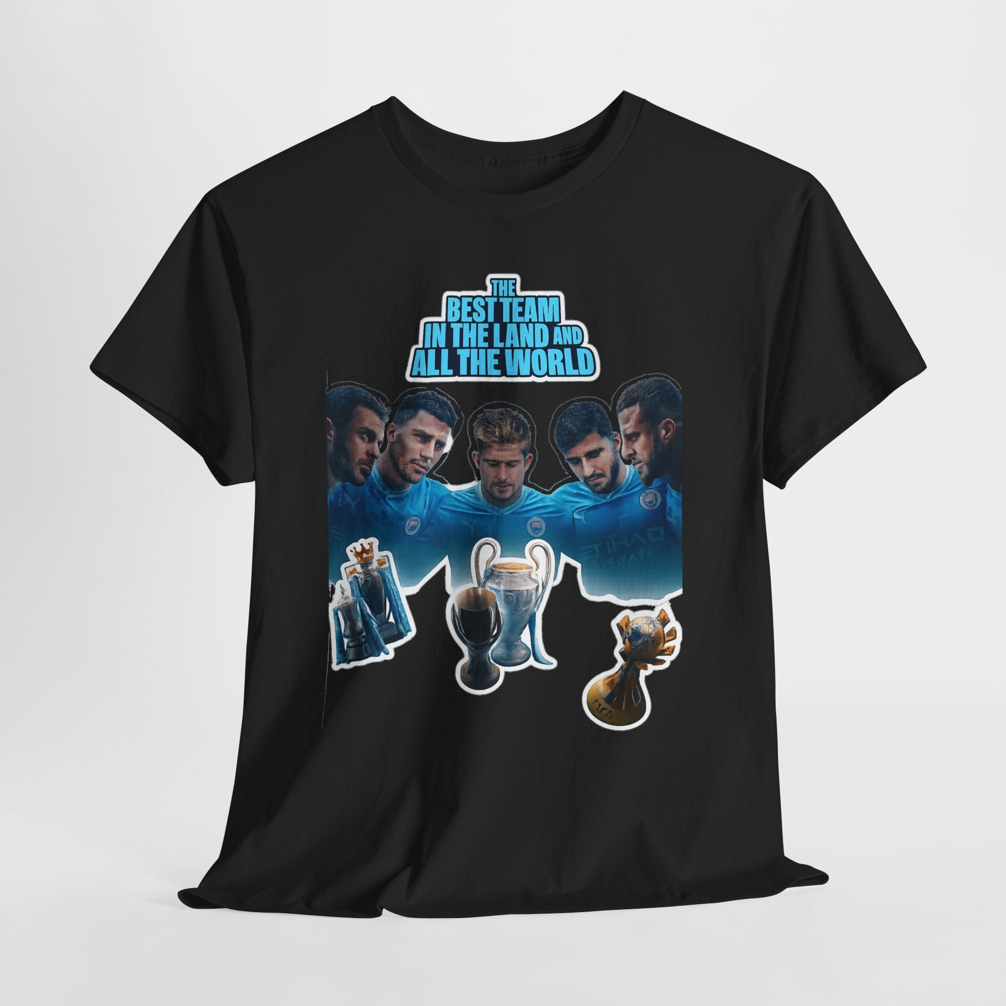 Manchester City — "Best Team in the Land and All the World" Cotton T-Shirt