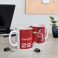Kai Havertz Arsenal Premier League Champions Ceramic Mug (11oz, 15oz)
