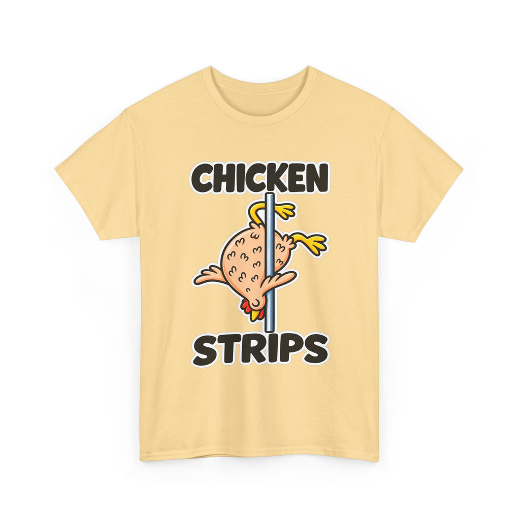 Chicken Strips T‑Shirt — Funny Pole Dance Chicken Graphic Tee