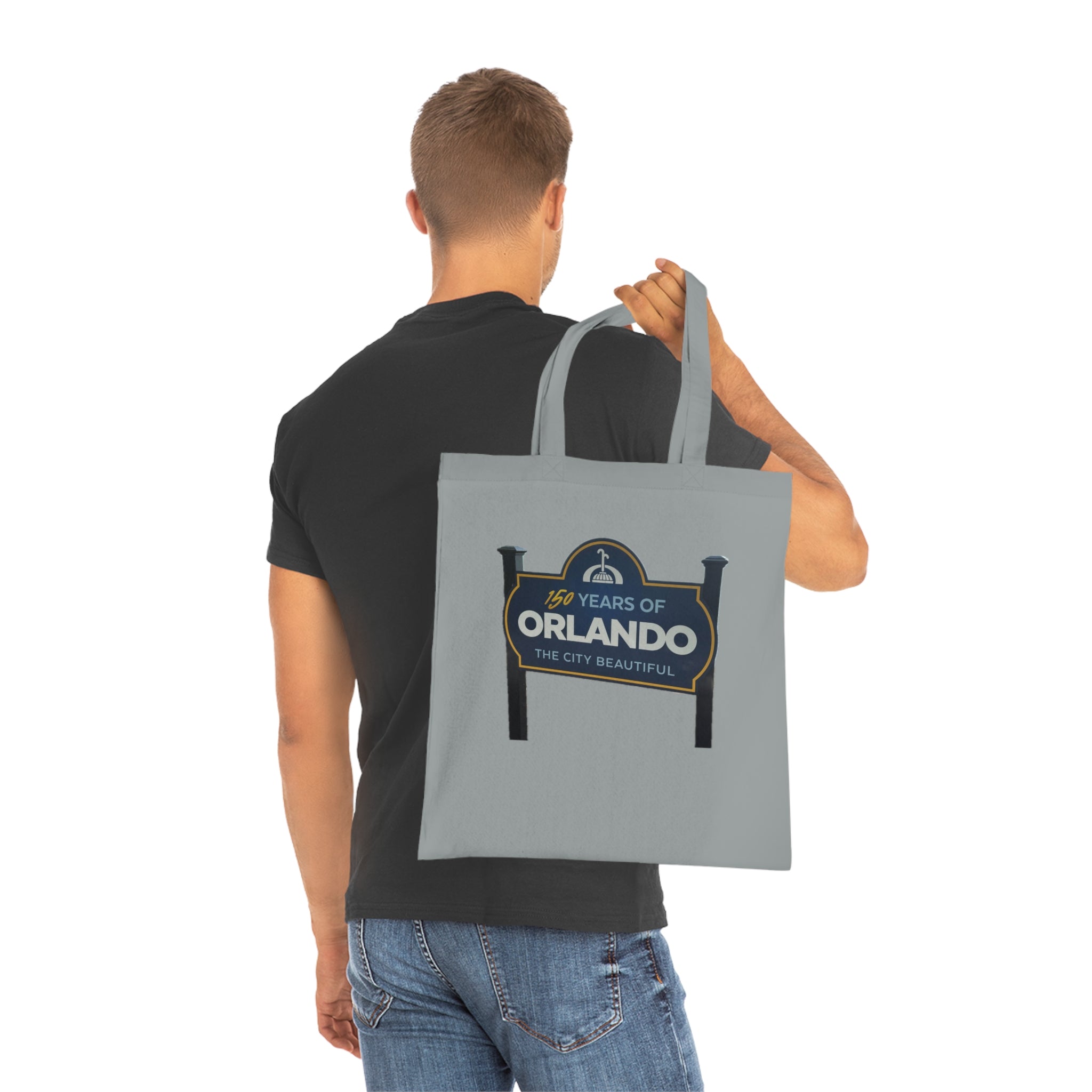 Orlando 150 Years Tote Bag — 'The City Beautiful' Cotton Market Tote