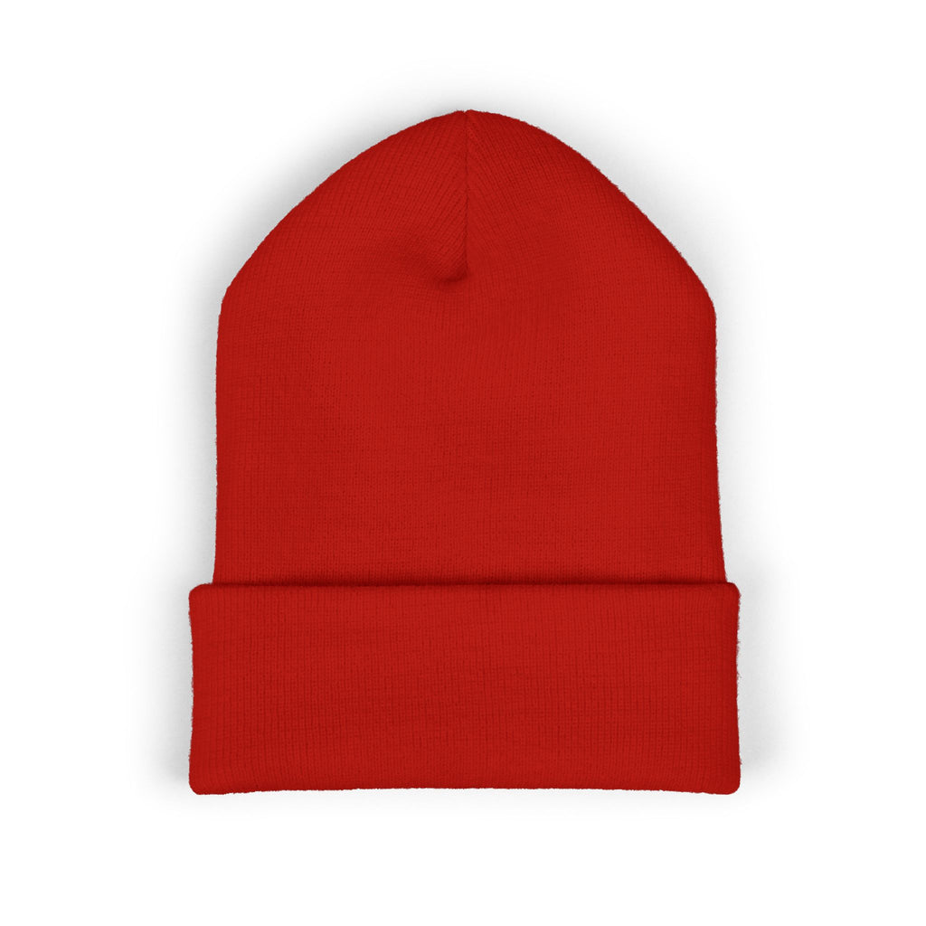 Arsenal Champions Embroidered Cuffed Beanie — 'We Are The Champions' Winter Knit Hat
