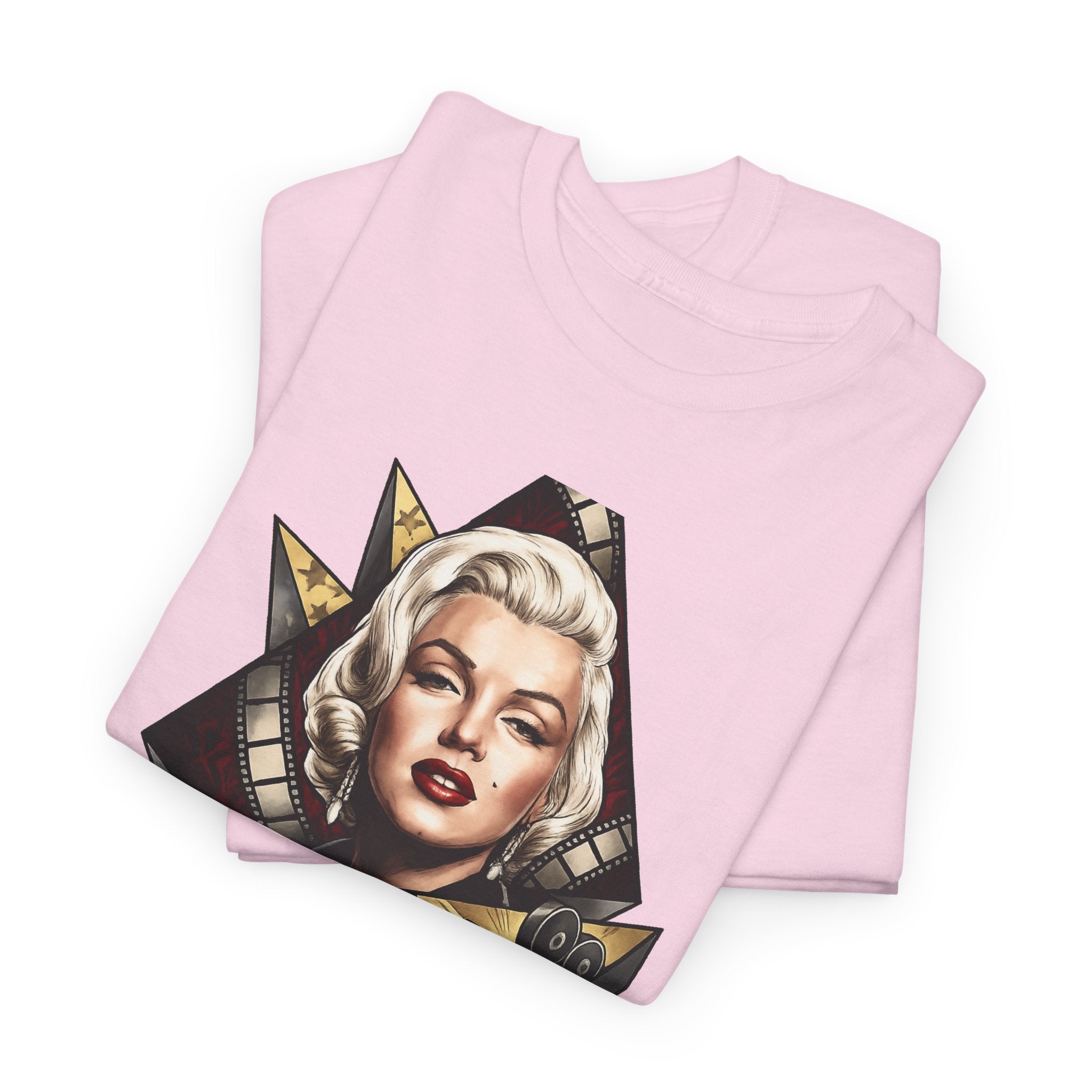 Marilyn Monroe Retro Portrait Tee — Vintage Glam Graphic T-Shirt
