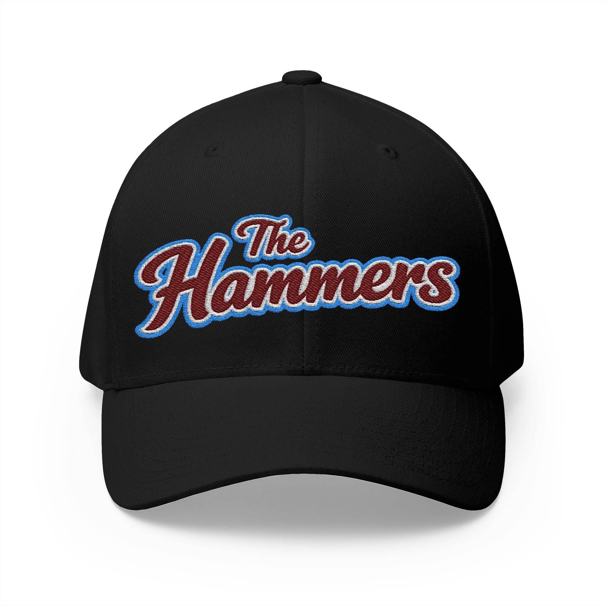 The Hammers West Ham United Embroidered Cap — Retro Script Baseball Hat