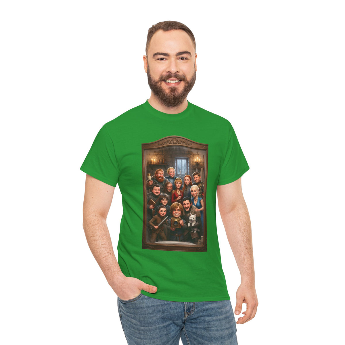 Game of Thrones Cast Portrait Inspired Cotton T-Shirt