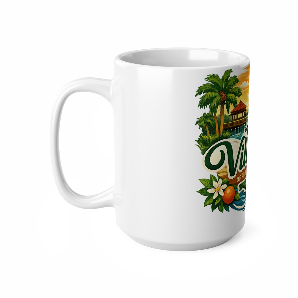 The Villages of Florida Ceramic Coffee Cups, 11oz, 15oz
