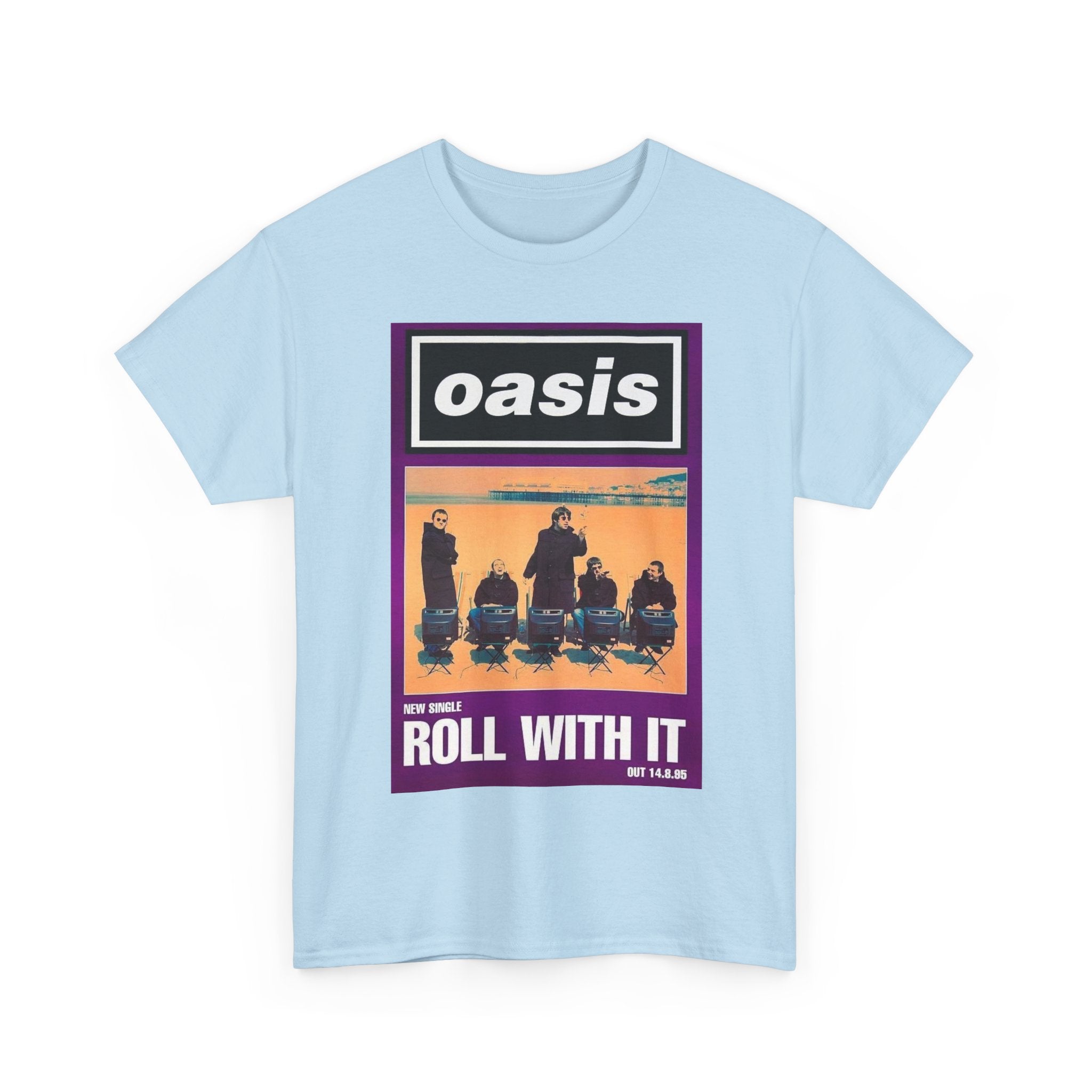 Oasis "Roll With It" Band Tee