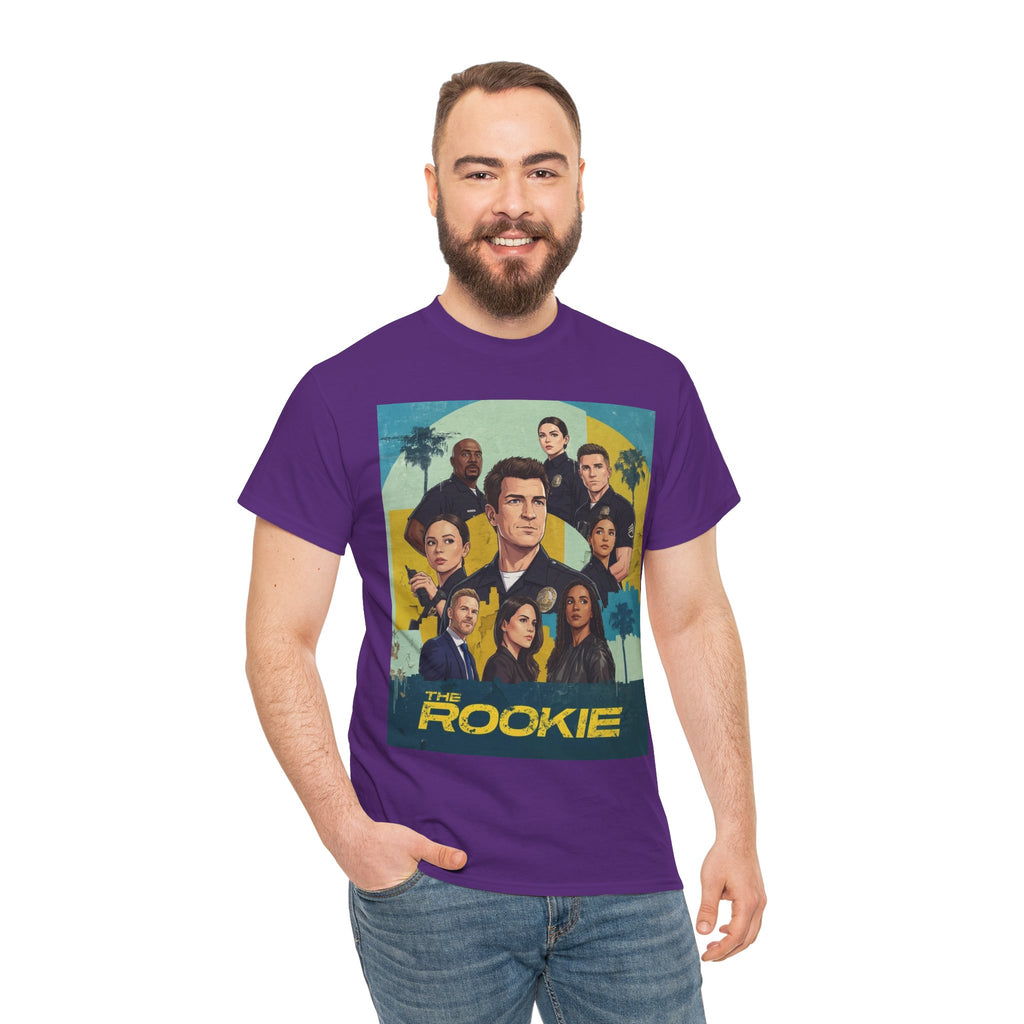 The Rookie TV Cast Graphic Tee — Vintage Poster Style Shirt