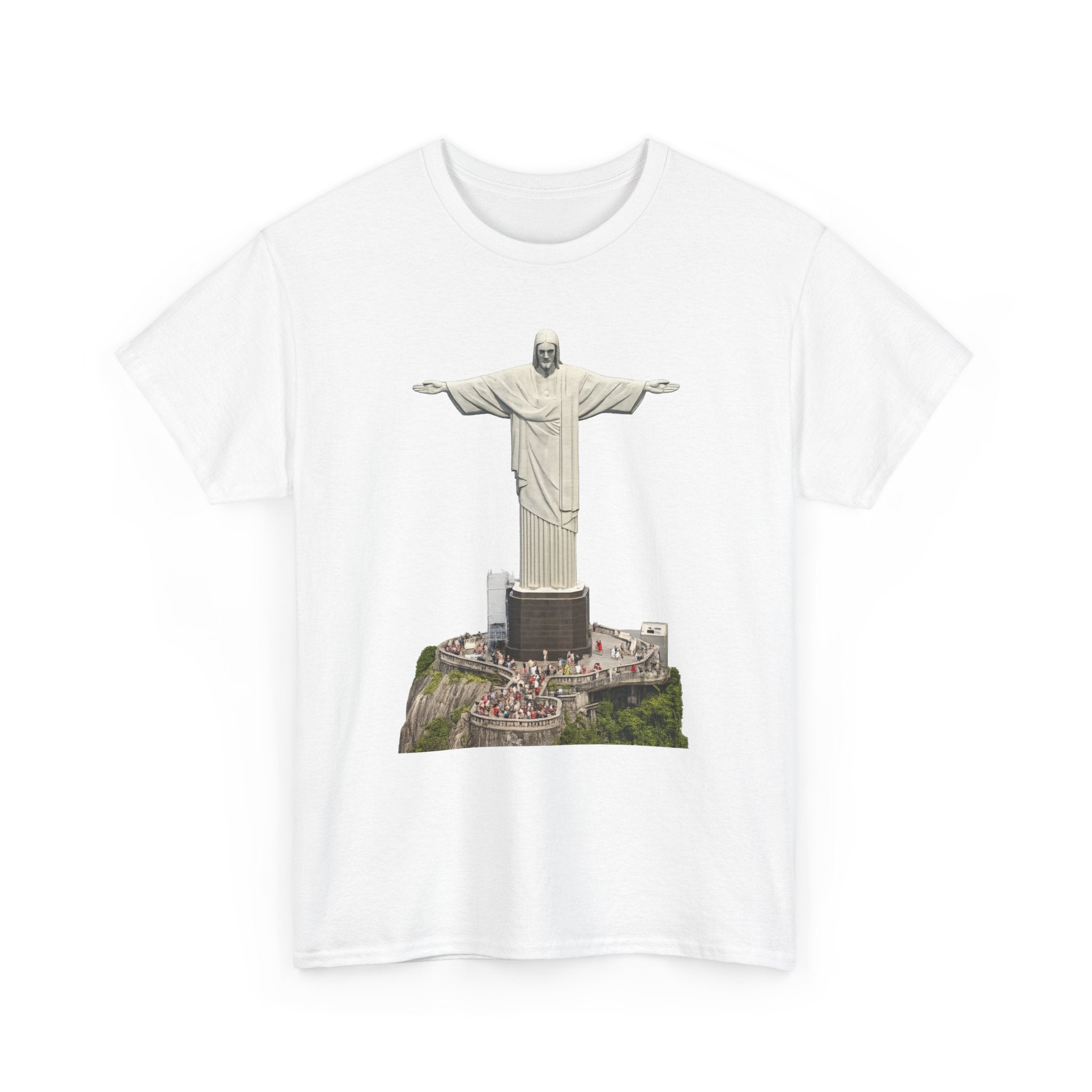 Christ the Redeemer Rio T-Shirt — Brazil Travel & Faith Souvenir Tee