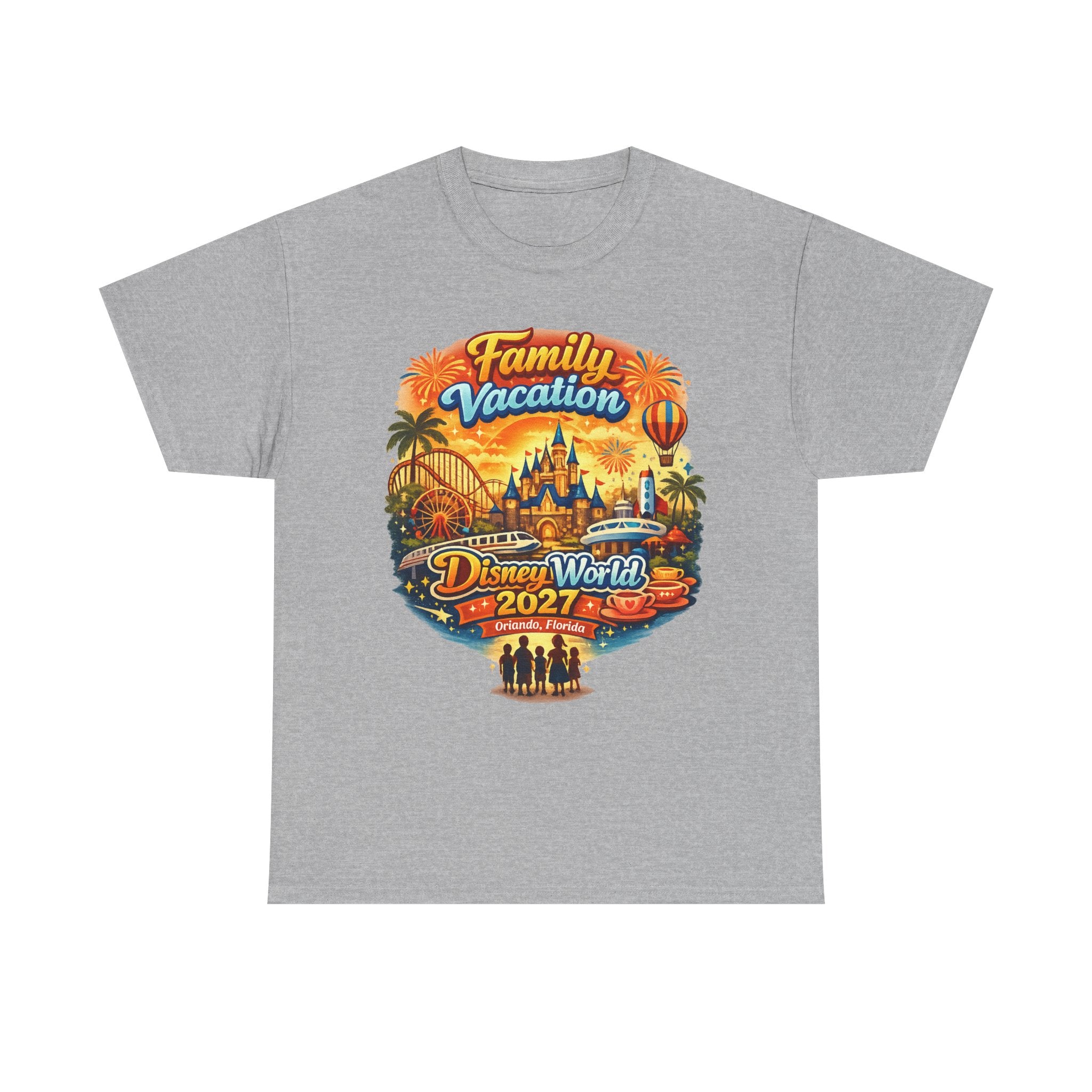 Family Vacation 2027 Tee — Theme Park Souvenir Shirt