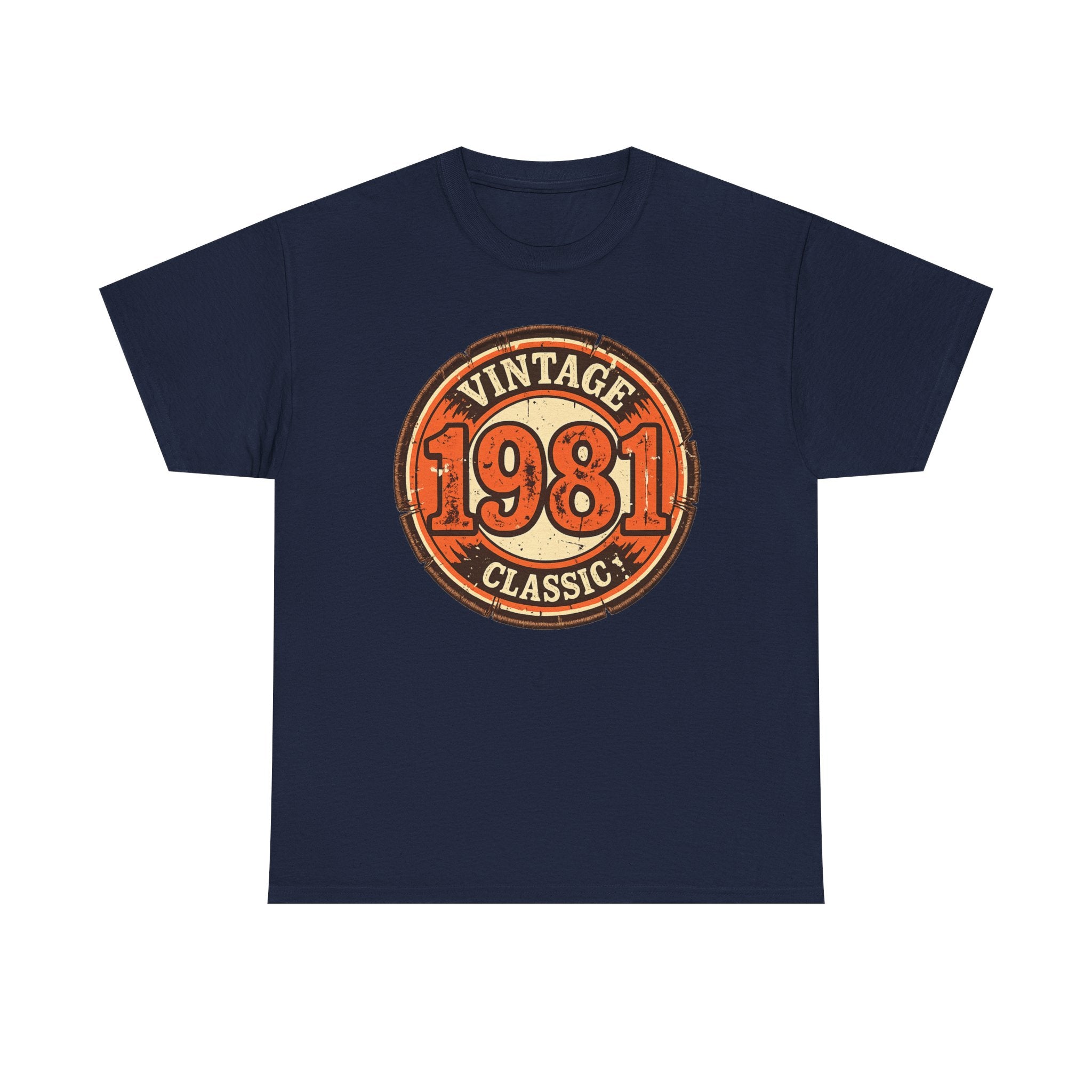 Vintage 1981 Classic T-Shirt — Retro Birthday Tee