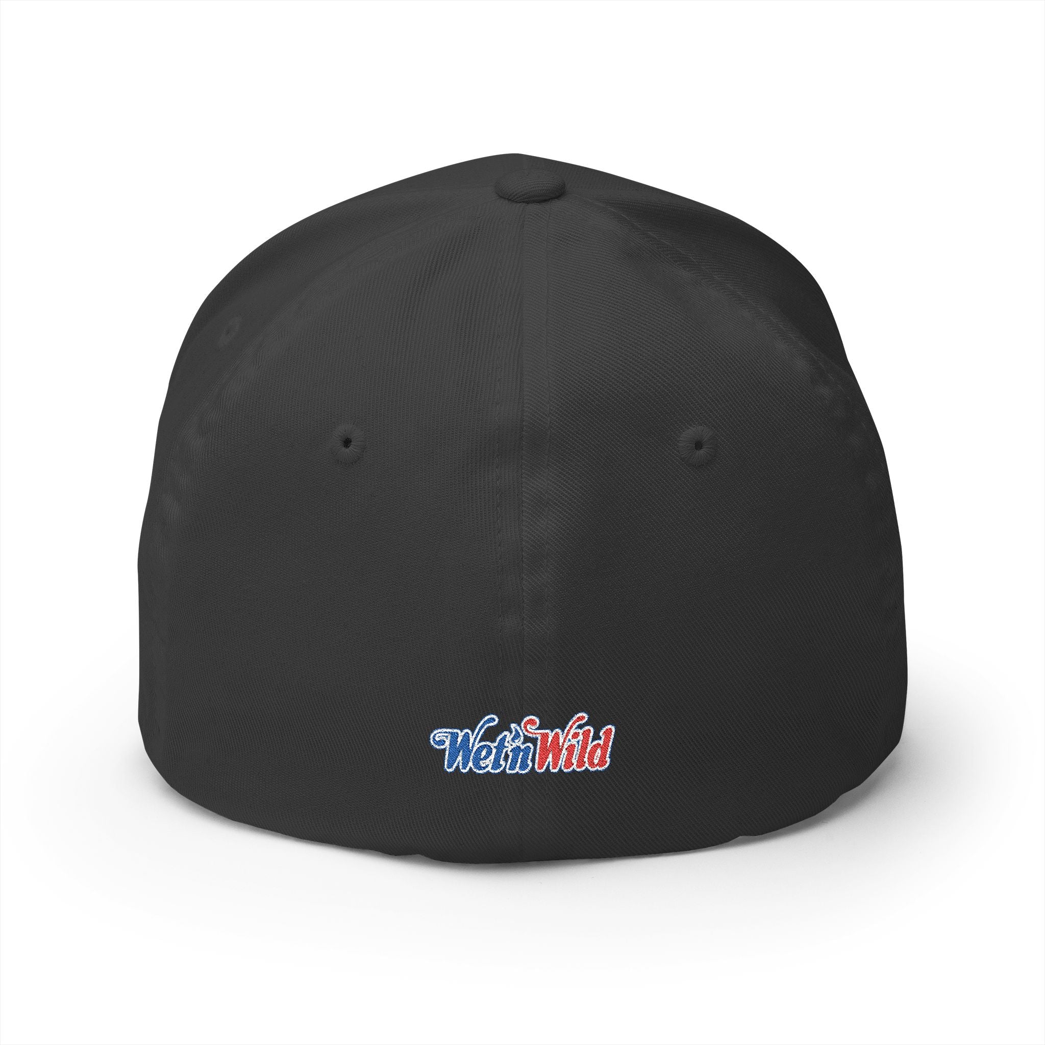 Wet 'n Wild Retro Embroidered Cap — Patriotic Red & Blue Retro Baseball Hat