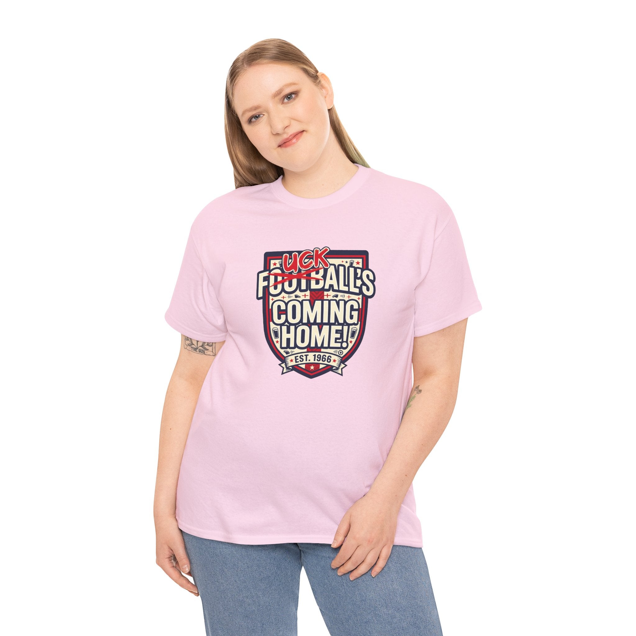 Provocative 'F*ck All's Football's Coming Home' Graphic Tee
