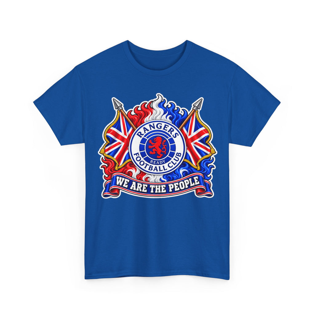 Rangers Football Club Tee — "We Are The People" Crest Cotton T-Shirt