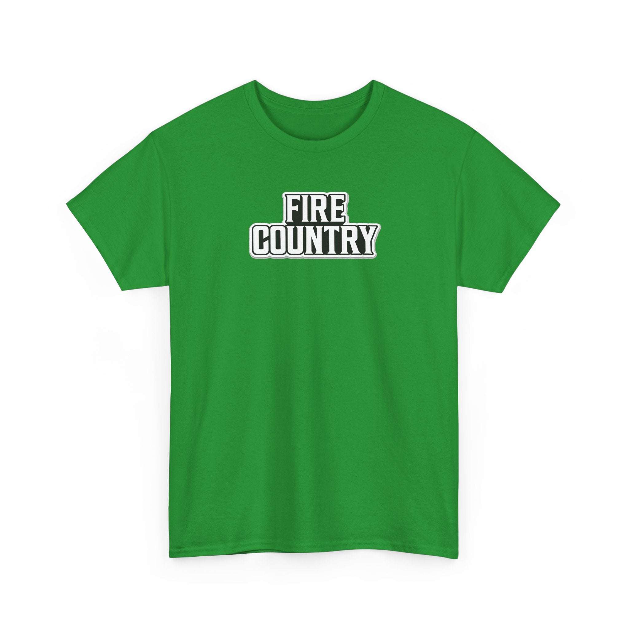Fire Country Cotton T-Shirt — Bold Graphic Tee