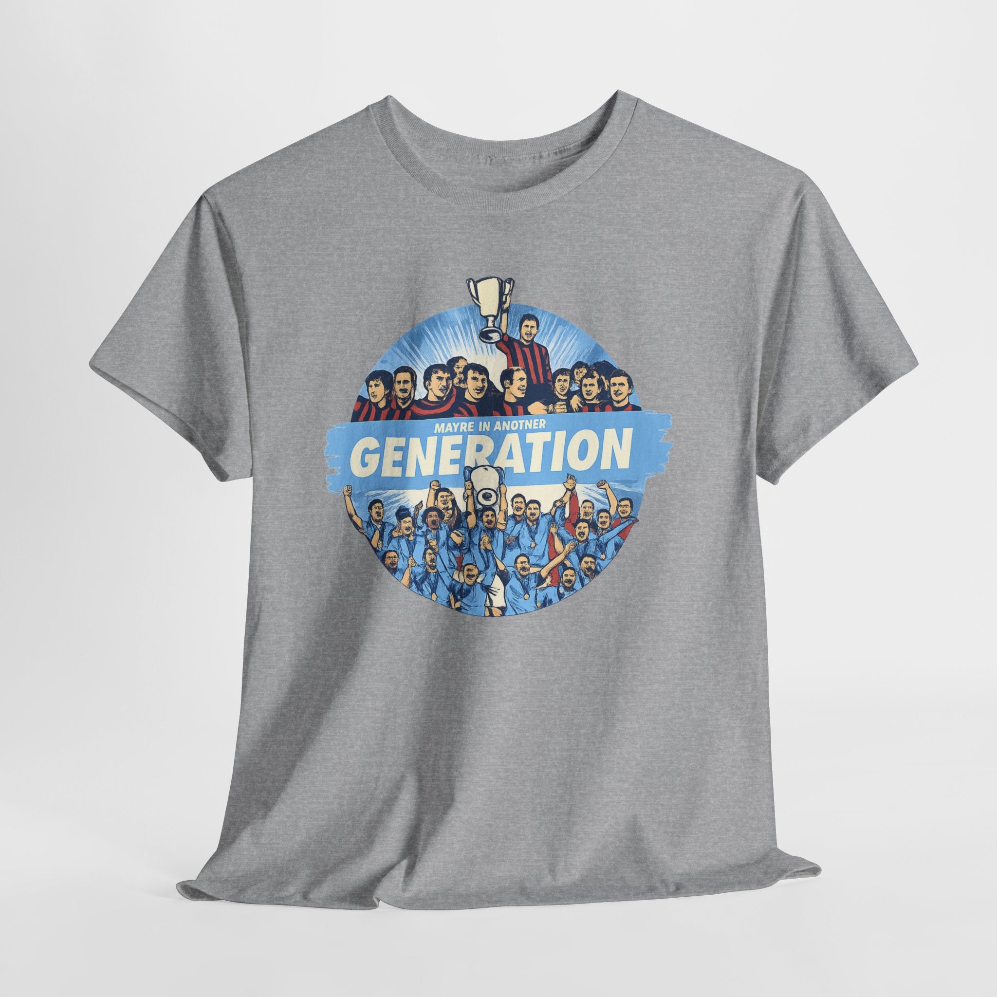 Manchester City Maybe in Another Generation Champions T‑Shirt — Retro Team Fan Tee