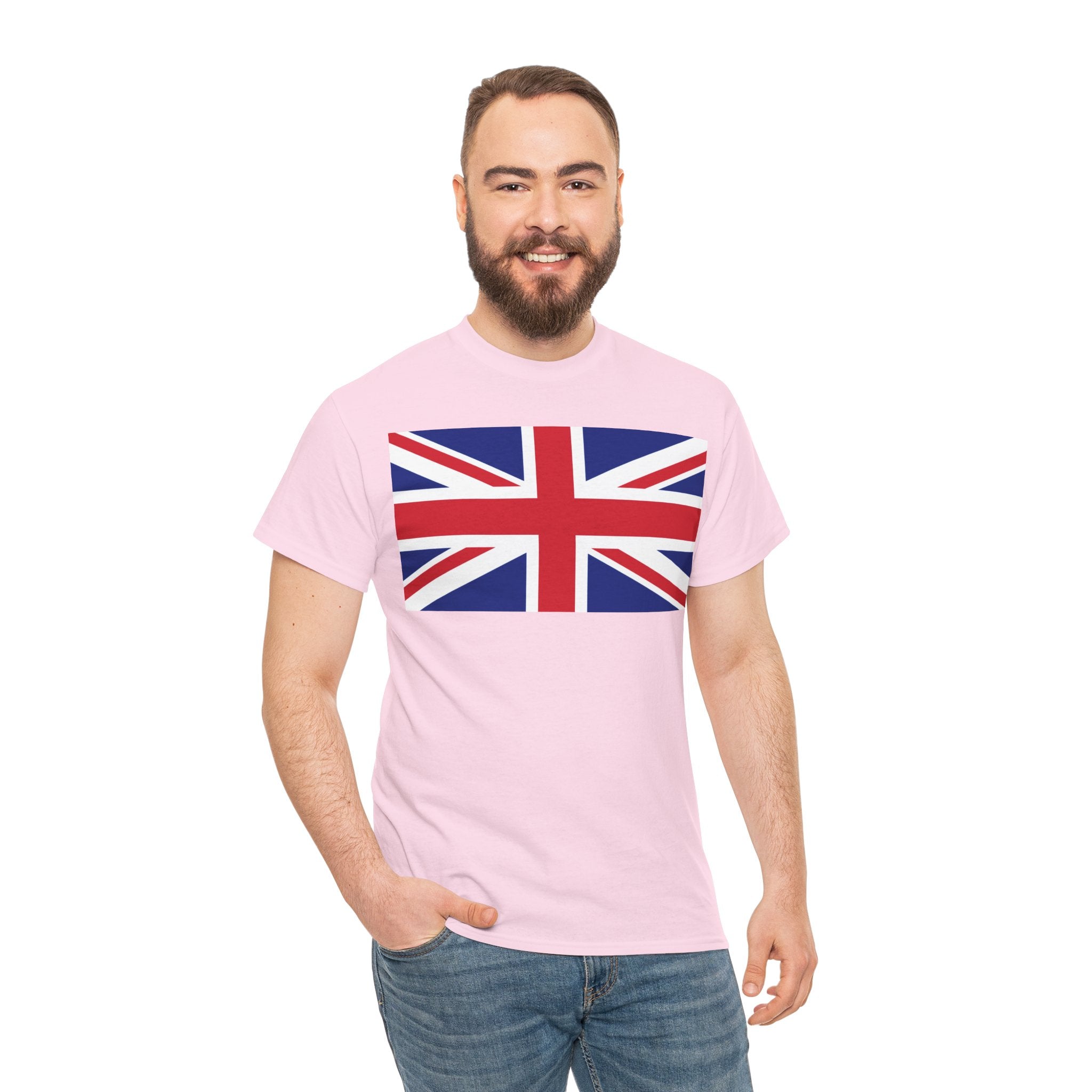 Union Jack Flag T‑Shirt — British Flag Tee for UK Pride & Travel