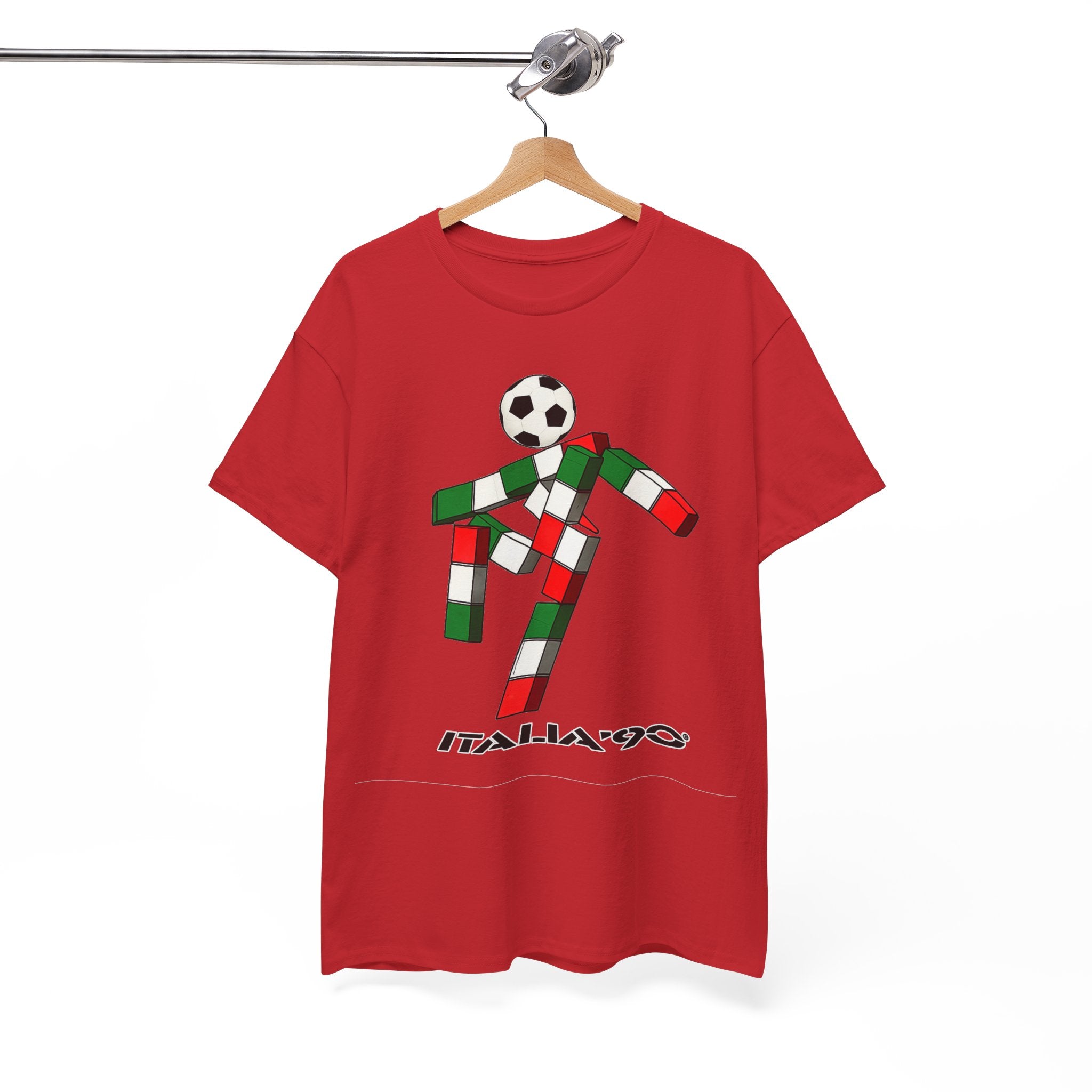 Italia '90 Soccer T‑Shirt — Retro Italian Football World Cup Tee
