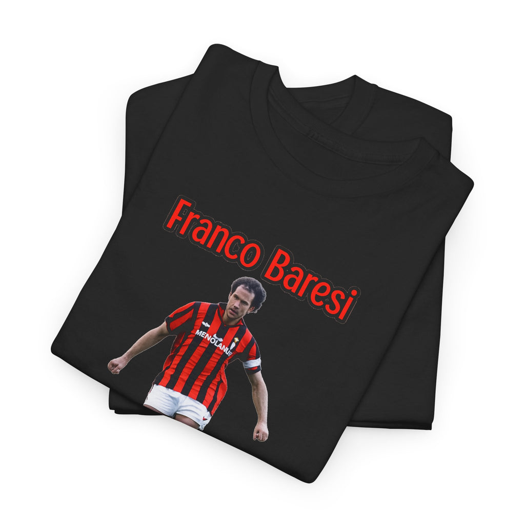 Franco Baresi Legend Tee — AC Milan Retro Soccer Graphic T-Shirt