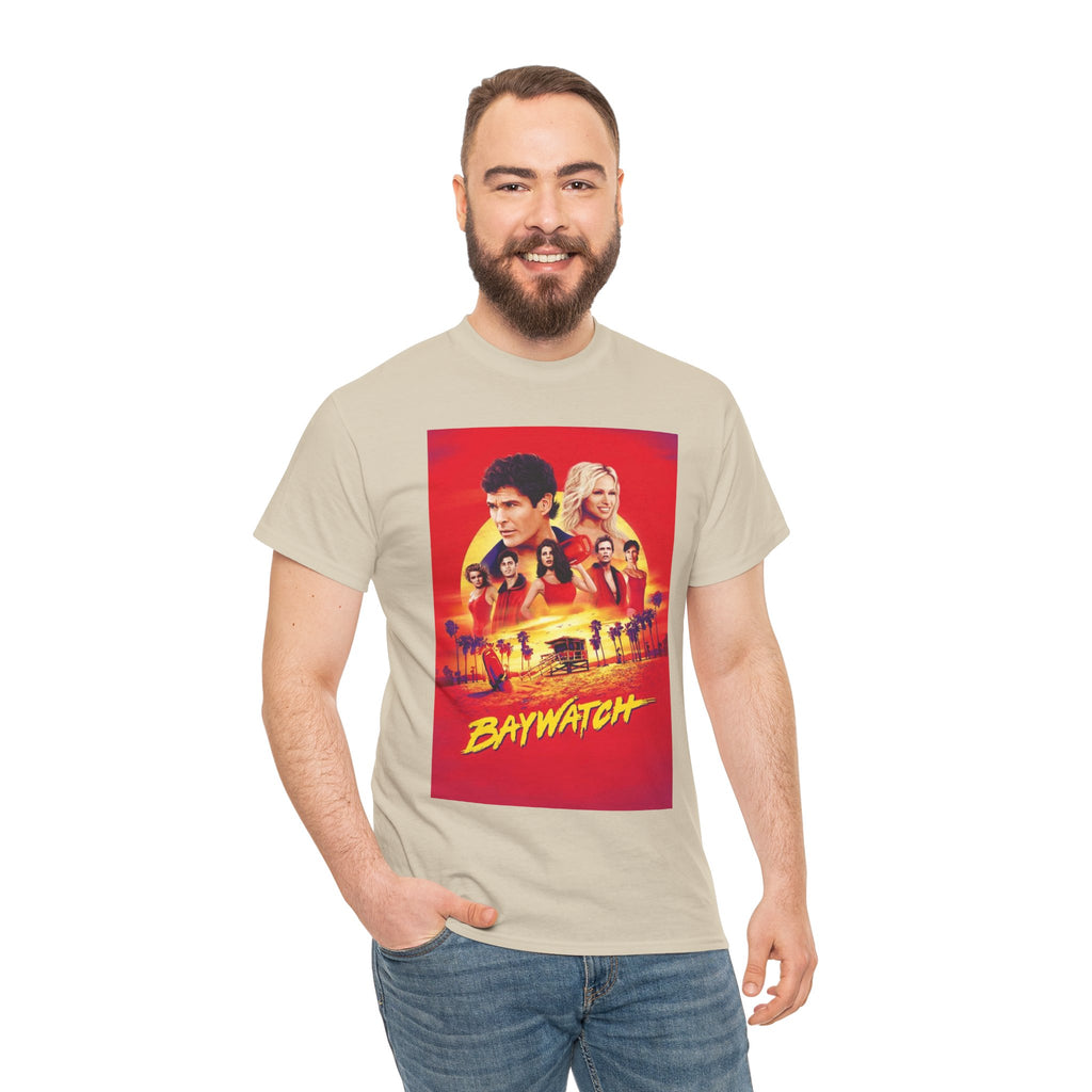 Baywatch Movie Poster Cotton T-Shirt