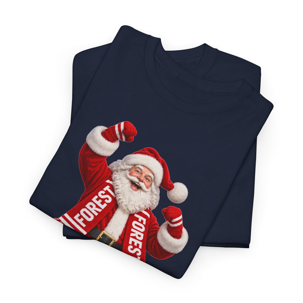 Nottingham Forest Santa Claus Dancing T‑Shirt — Vintage Christmas Holiday Tee