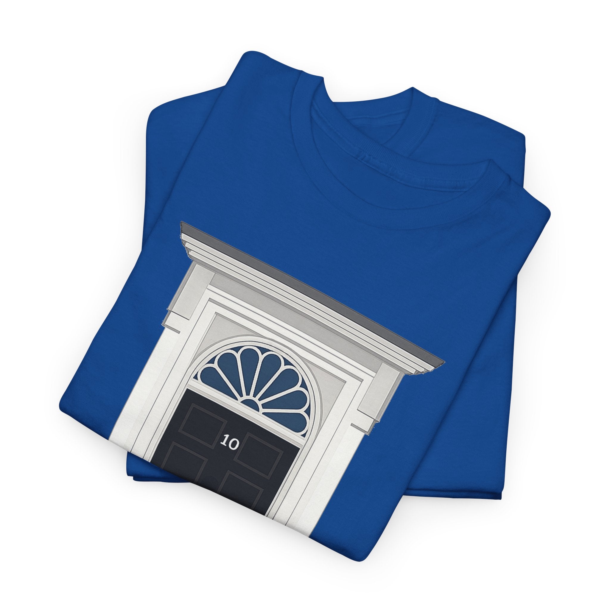 Doorway Graphic Tee — 'With Only a Knocking, who will be Might?' Black T‑Shirt