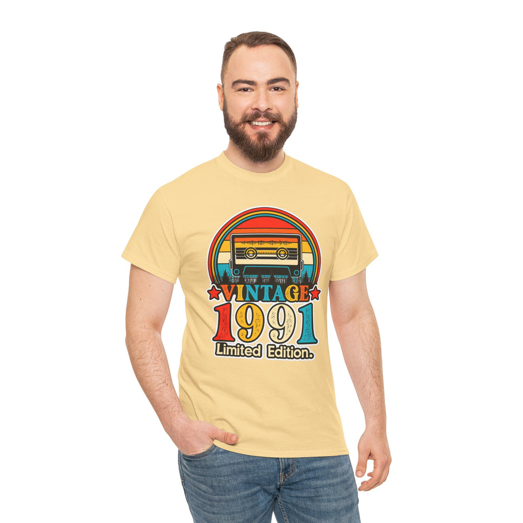 1991 Vintage Limited Edition Cotton T-Shirt