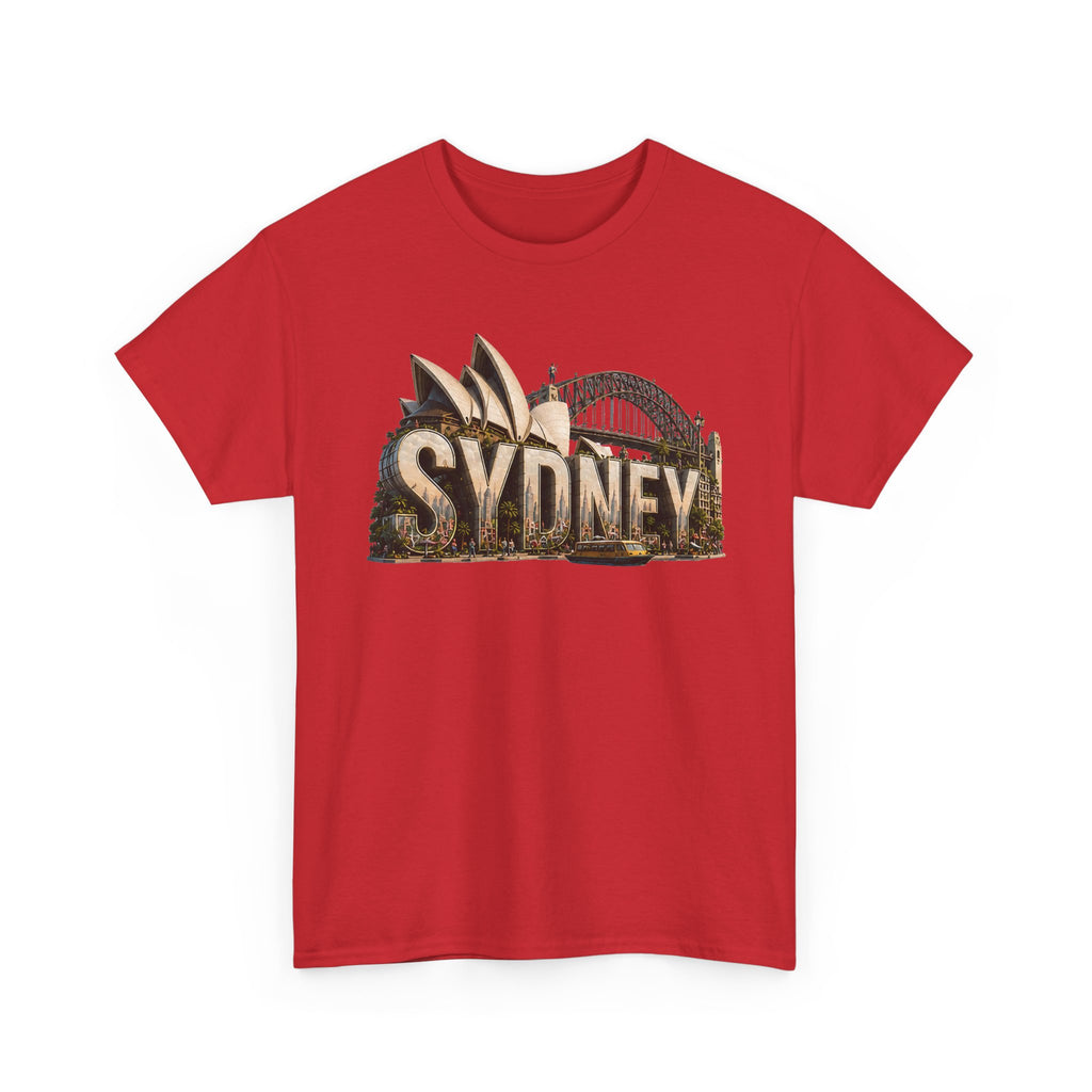 Sydney Landmark T‑Shirt — Vintage Sydney Opera House & Harbour Bridge Tee