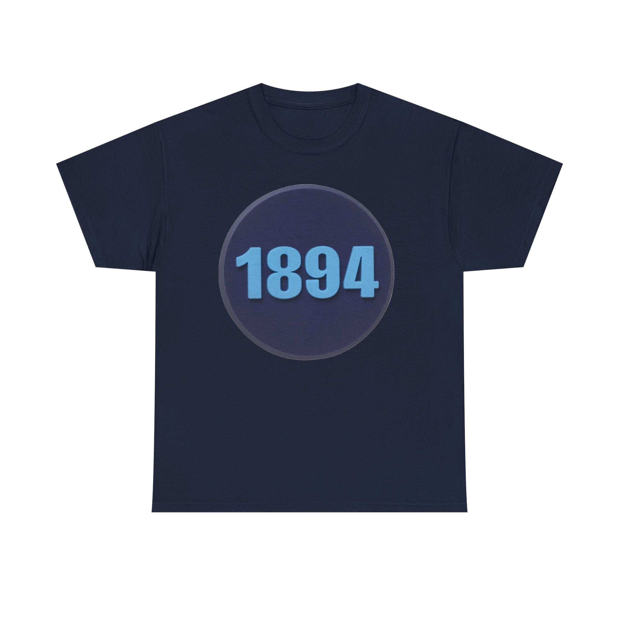 1894 Manchester City Circle Graphic Tee — Vintage Year Anniversary T-Shirt