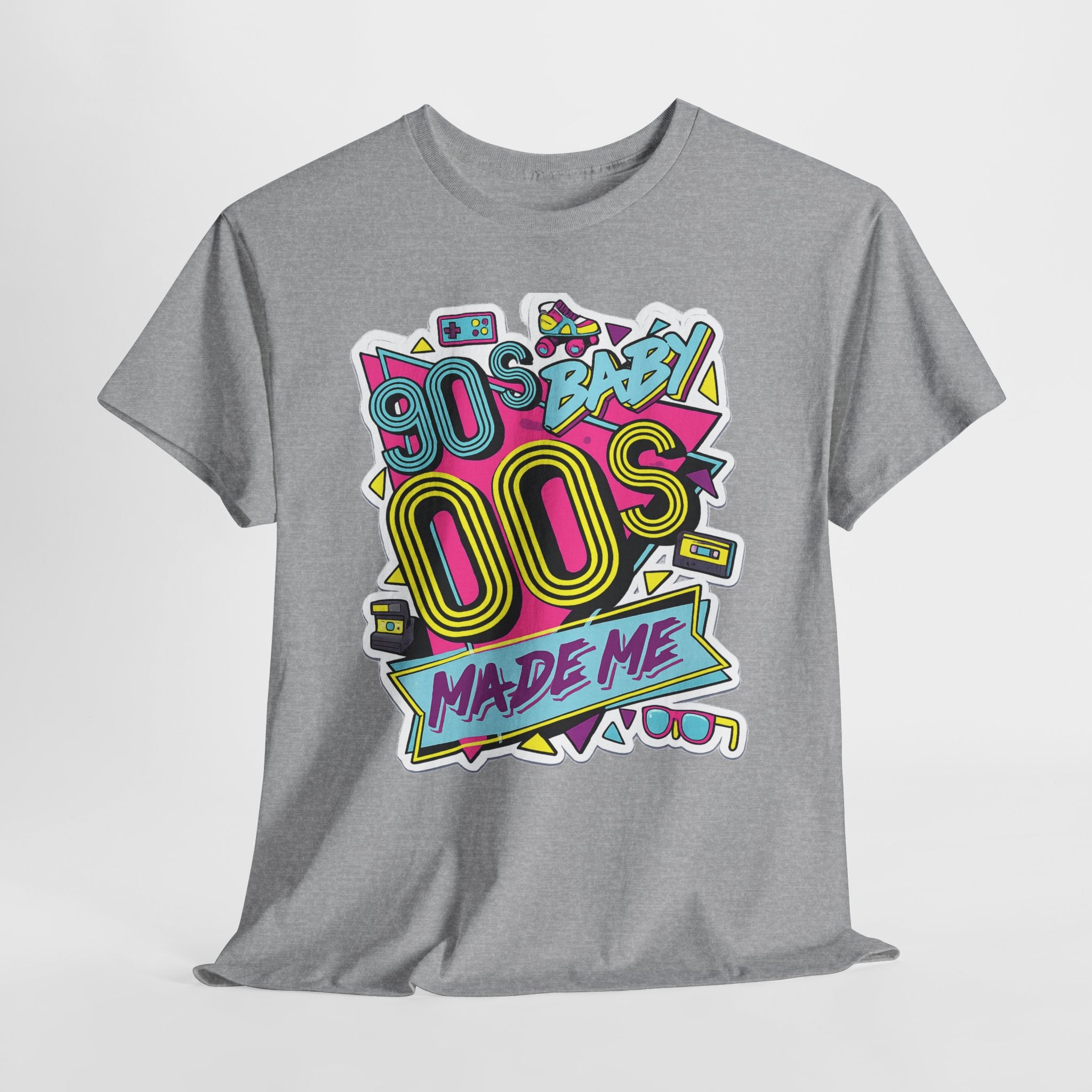 90s Baby Tee – '00s Made Me' Retro Graphic T-Shirt