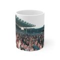 Oasis at Maine Road Concert Crowd Photo Coffee Mug - Live Stadium Crowd 11oz & 15oz Ceramic Mug