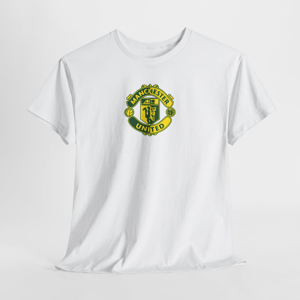 Manchester United Retro Crest Cotton T-Shirt