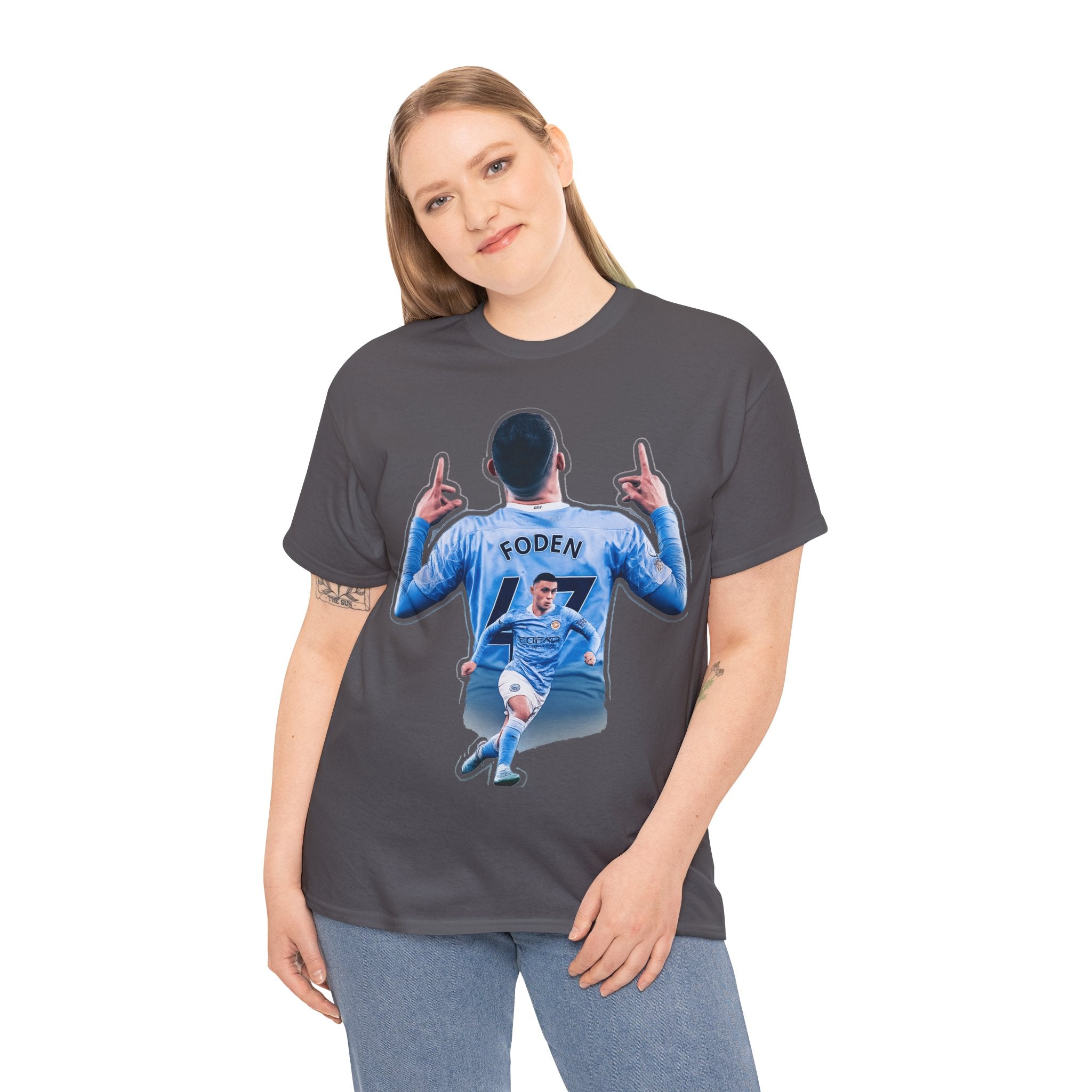 Phil Foden Soccer Fan T‑Shirt – Manchester City Jersey Graphic Tee