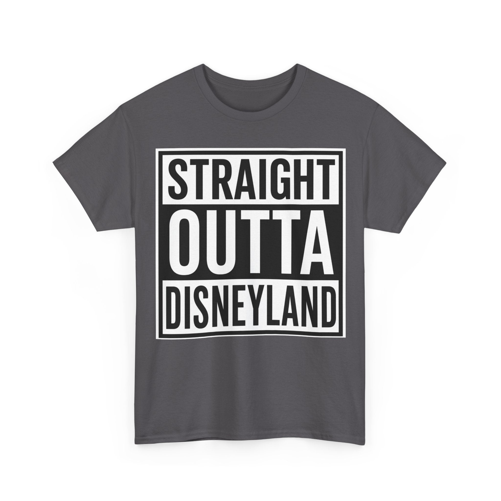 Straight Outta Disneyland T-Shirt — Funny Theme Park Vacation Shirt