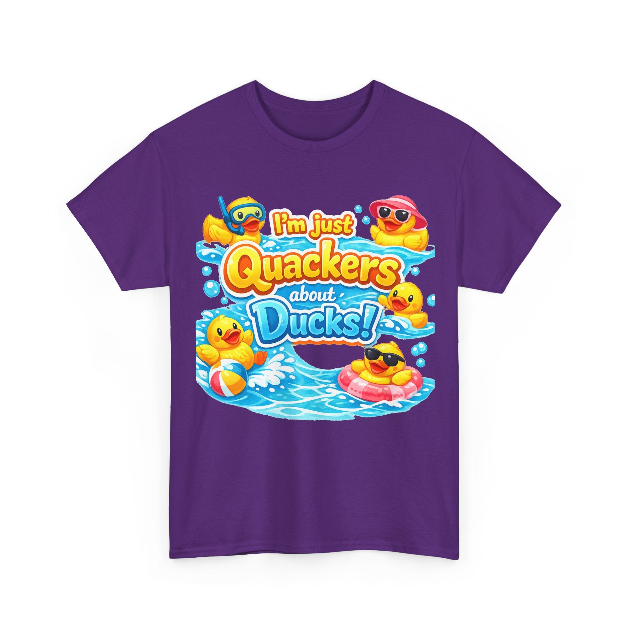 I'm Just Quackers About Ducks! Cute Rubber Duck Pool Tee